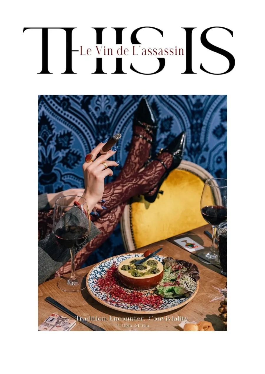 Copertina del magazine: Le Vin de l’Assassin