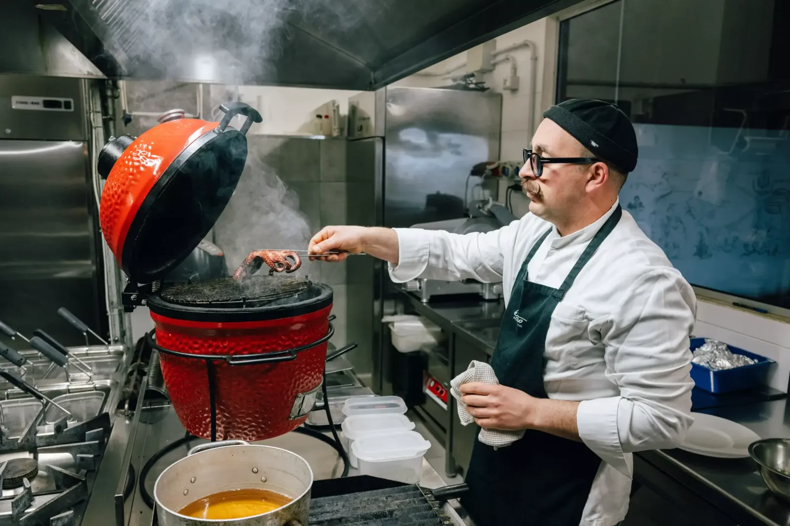 Lo chef al kamado