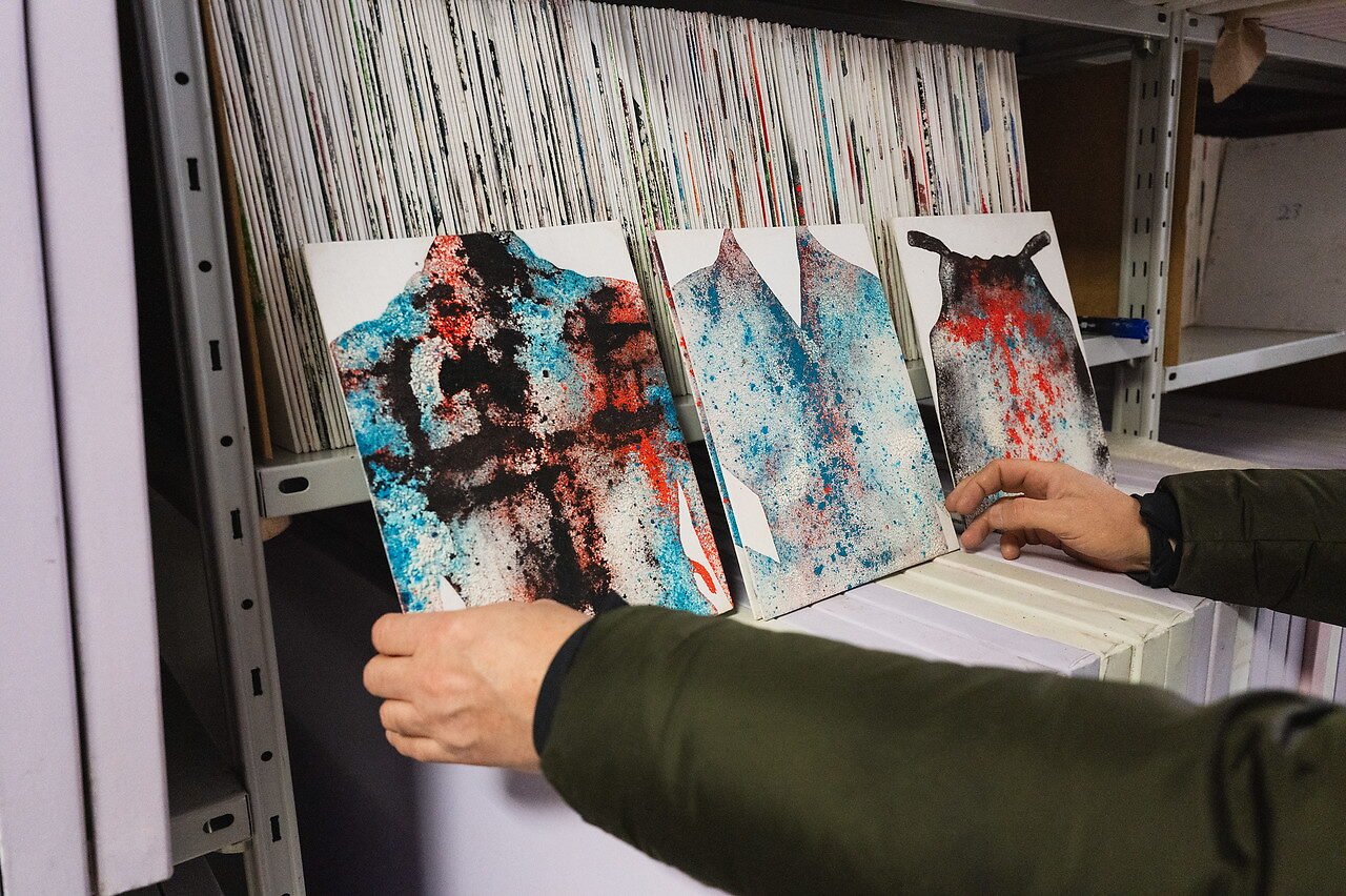 Tecnica pittorica di Nicola Bolla