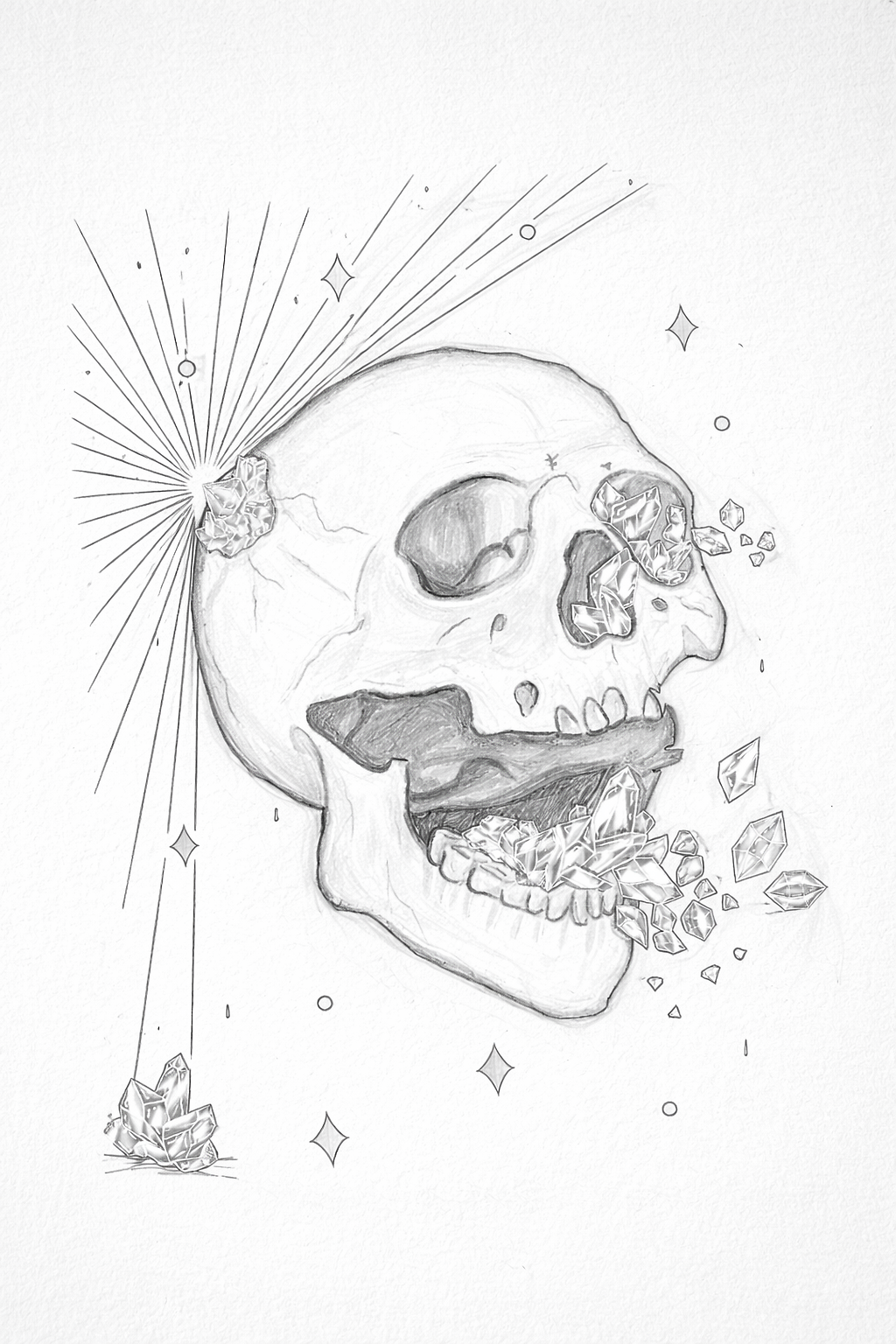 Sketch — tarot card Nicola Bolla